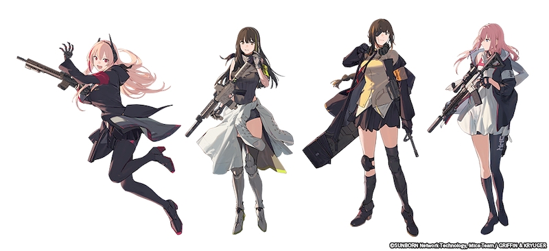 大人気育成 戦略slg ドールズフロントライン アニメ化決定 Amustyle